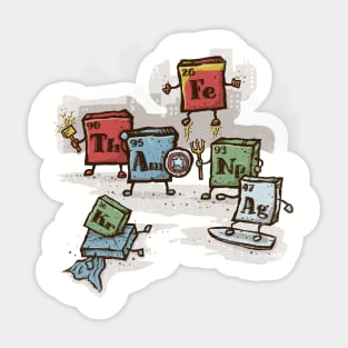 Periodically Heroic Sticker